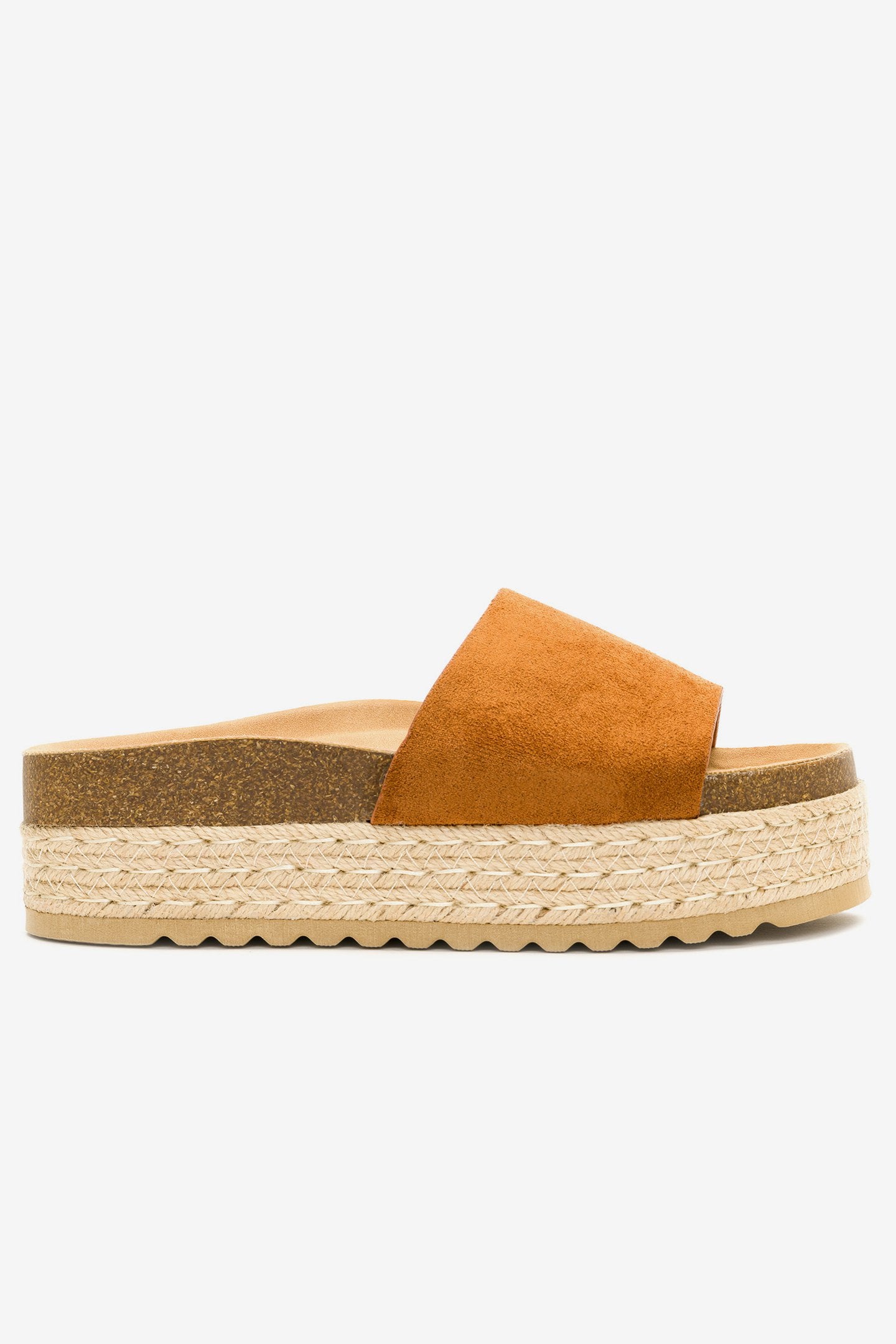 Sandalia Mujer Camel Cali Chancleta Chancleta